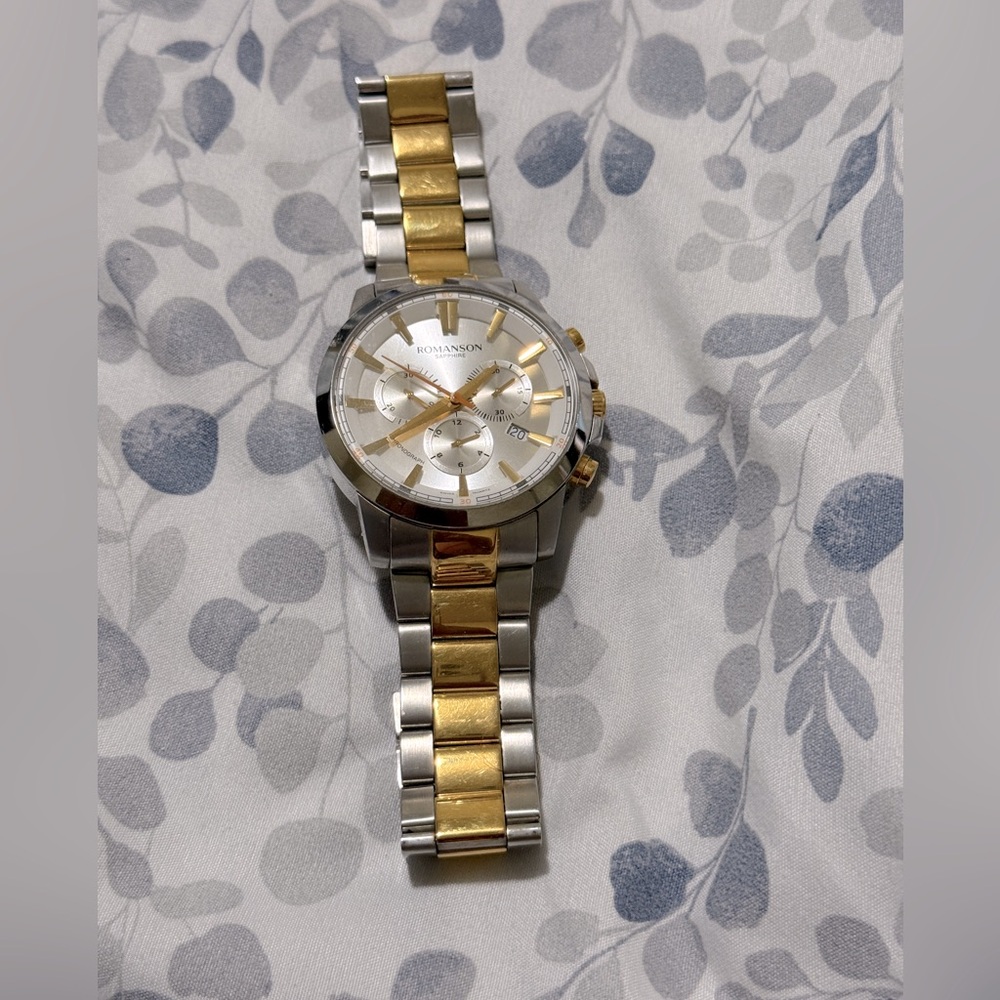 Roaman's Gold and Silver Watch